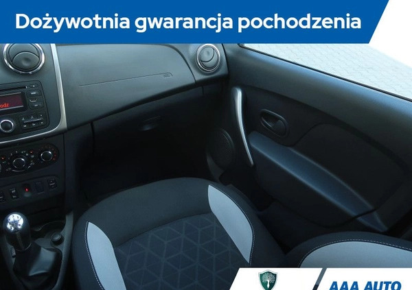 Dacia Sandero Stepway cena 40000 przebieg: 91906, rok produkcji 2016 z Żelechów małe 106